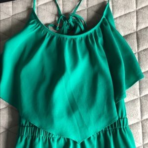Emerald green sundress
